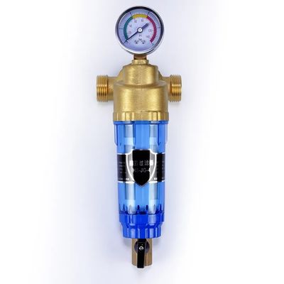 Filter Air Keran Backwash Rumah Tangga Kuningan Stainless Steel Mesh Water Prefilter