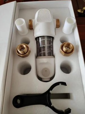 Filter Air Tembaga 360 Derajat Pemurni Air Rumah Tangga Dengan Manometer