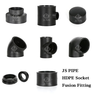 Harga Pabrik HDPE Socket Plumbing Pipe Fusion Fittings