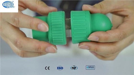 PN25 Injeksi Sisipan Tembaga Pipa Ppr Fitting Male Tee
