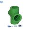 Green PPR Reducing Tee DIN16962 Fitting Pipa PPR Quick Coupling